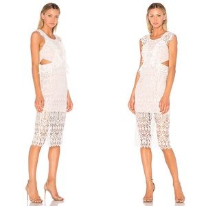 Alexis Pepa Lace Midi Dress